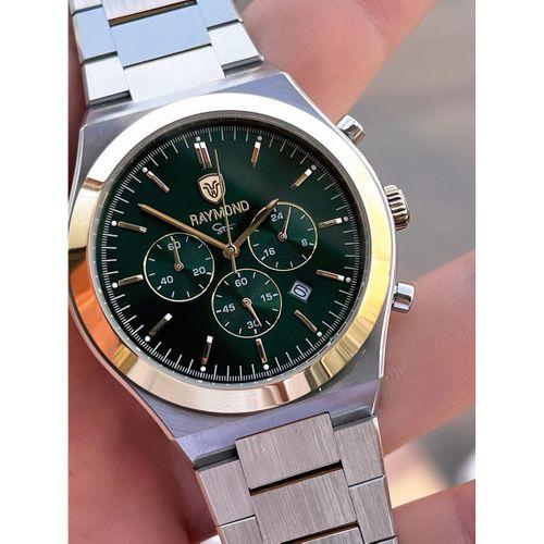 Raymond Nişan Ve Damatlara Özel Çelik Kordon 2 Yıl Garantili 5 Atm Erkek Kol Saati+Bileklik RMD.15