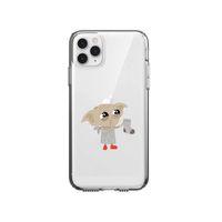 iPhone 11 Pro Dobby Tasarımlı Premium Şeffaf Silikon Kılıf