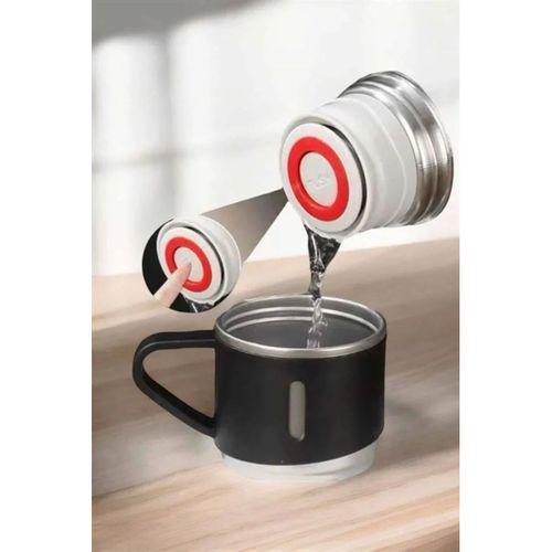 Paslanmaz Çelik 3’lü Termos Seti Vakumlu Ve 8 Saat Isı Koruma