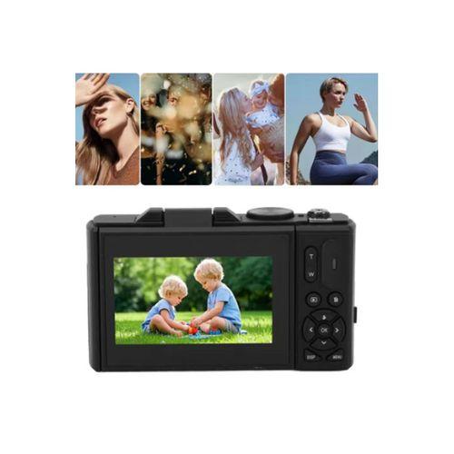 5k 75mp Hd Dijital Kamera 18x Dijital Zoom, Flaşlı,3.0 İnç Ekranlı Fotoğraf Makinesi