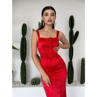 PAG İP ASKILI ELBİSE
