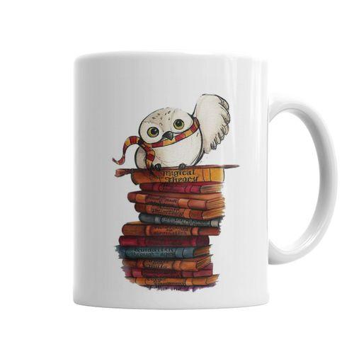 Harry Potter Edwiges Kupa Bardak Porselen