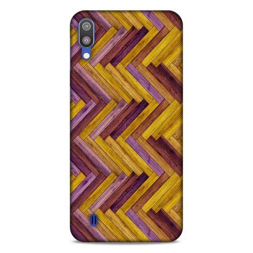 Lopard Samsung Galaxy M10 Uyumlu Kılıf Wood'X (35) Fit Design Kılıf Baskılı