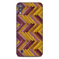 Lopard Samsung Galaxy M10 Uyumlu Kılıf Wood'X (35) Fit Design Kılıf Baskılı