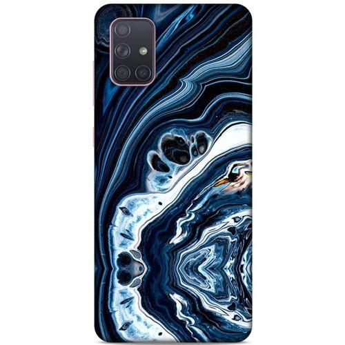 Mermer Lacivert Samsung Galaxy S20 Kılıf