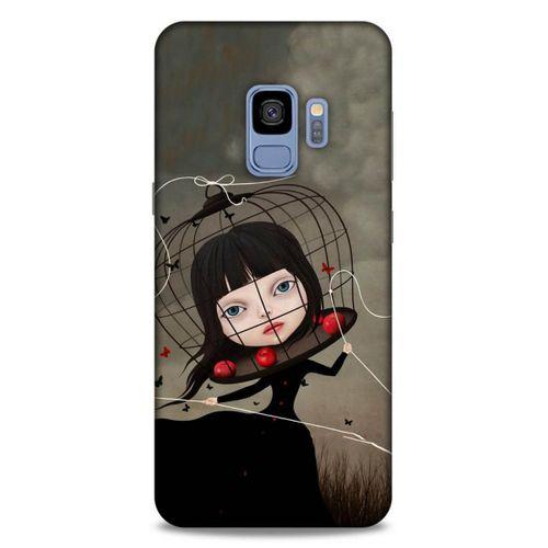 Lopard Samsung Galaxy S9 Uyumlu Kılıf Manipülasyon ☻ (40) Fit Silikon Kılıf Desenli