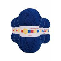 5 Adet Kristal El Örgü Lif İpi Mavi 98488