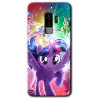 Galaxy S9 Plus Kılıf HD Desen Baskılı Arka Kapak - Pony + Kırılmaz Cam
