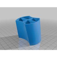 Ford B-Max 2012 Orta Konsol Organizer Bardaklık Bölücü 3D Baskı (Bu ürün Sadece Plastik parçadır - Almadan Önce Soru Sorabilirsiniz)