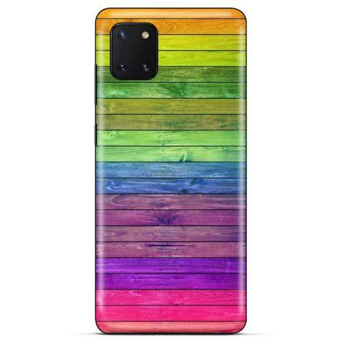 Lopard Huawei Y5P Uyumlu Kılıf Wood'X (26) Tpu Silikon Kılıf Desenli