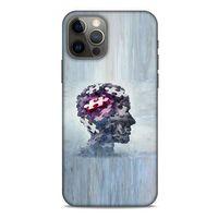Apple iPhone 12 Pro Kılıf Depresyon (42) Rugged Armor Kılıf Karışık Renkli