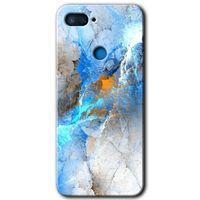 Xiaomi Mi 8 Lite Kılıf HD Desen Baskılı Arka Kapak - Mavi Buzul