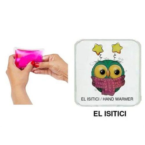 Atkılı Baykuş Cep Sobası,El Isıtıcı,Sıcak Su Torbası Pvc  10X9,5Cm