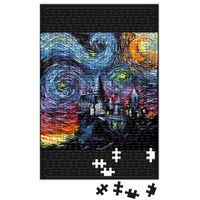 Harry Potter Van Gogh Never Saw Hogwarts Puzzle 240 Parça