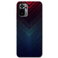 BeRa Aksesuar Xiaomi Redmi Note 10s Kılıf Baskılı Kapak - Abstract 4 +Tam Kaplayan Mat Seramik