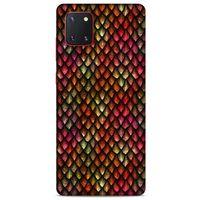 Samsung Galaxy Note 10 Lite Kılıf Dragons (8) Baskılı Kılıf Ejderha Deri Pembe