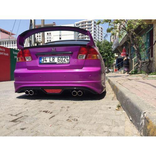 Honda Civic Uyumlu Vtec 2 Makyajlı Custom Difüzör