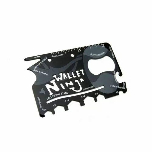 Ninja Wallet Survival Acil Durum Kiti / Kartı - 18 İn 1