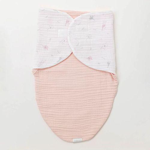Ac25518 Love Family Müslin Bebe Kundak Salmon