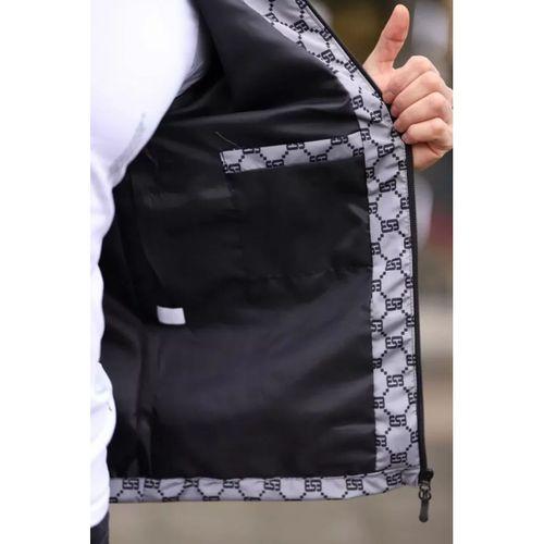 Unisex Kapüşonlu İçi Astarlı Yağmurluk - Füme