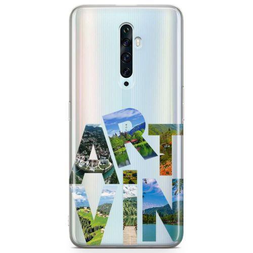 Oppo Reno2 Z 2019 Kılıf Artvin Gezi Arka Kapak Koruma Desenli Full Koruyucu