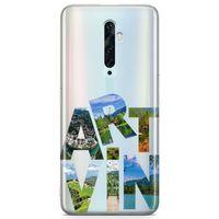 Oppo Reno2 Z 2019 Kılıf Artvin Gezi Arka Kapak Koruma Desenli Full Koruyucu