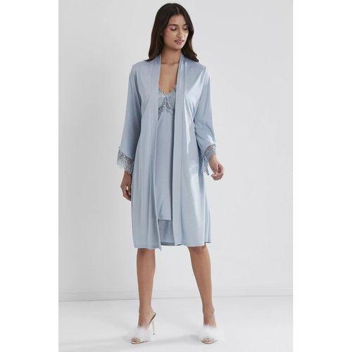 Pierre Cardin P5040 Bayan Penye Gecelik Sabahlık