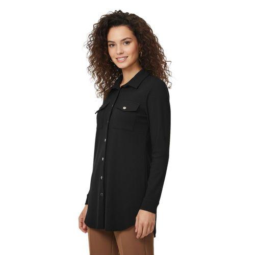 Kadın Düğmeli Cep Modelli Tunik BGL-ST05191