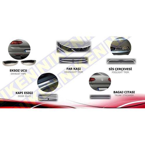 Volkswagen Passat B8 5 Takım Krom Nikelaj Seti