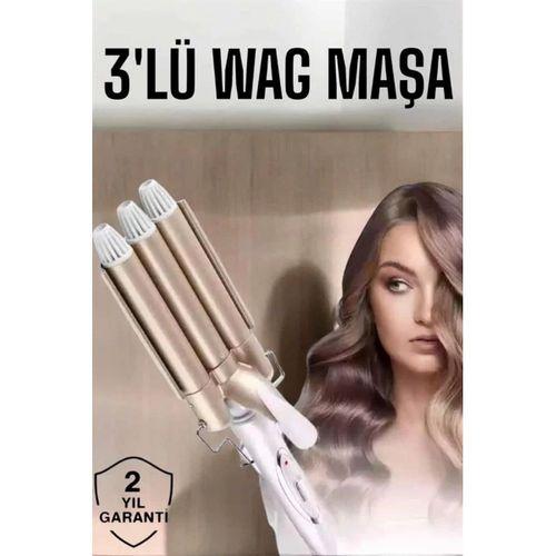 Wag Maşa Negatif İyon Teknolojili Isı Ayarlı Saç Maşası