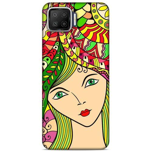 Lopard Oppo A73 Uyumlu Kılıf Sürreal Yüzler ♀ (43) Thin Fit Kılıf Baskılı