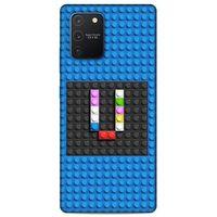 Lopard Samsung Galaxy S10 Lite Uyumlu Kılıf BloX (35) Fit Design Kılıf V Harfi