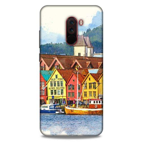 Cityx (21) Xiaomi Pocophone F1 Kılıf Silikon Kapak Desenli