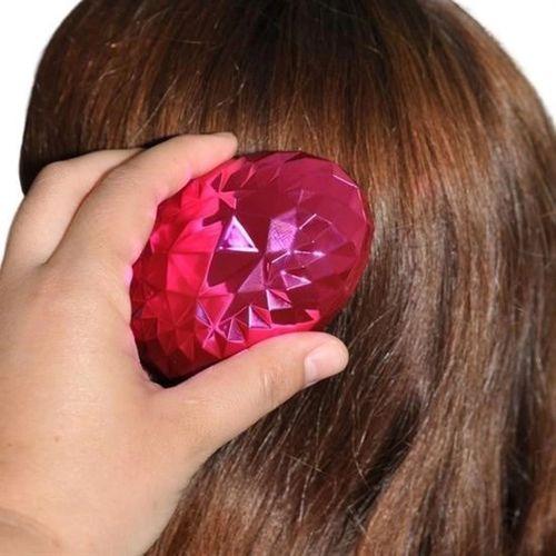 Neon Pembe Düzleştirici Tarak Geniş Aralıklı her Saç Tipine Uygun Fırçalı Saç Düzleştirici