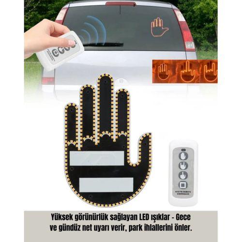 2025 Yeni Seri Led El Şekilli Park Uyarı Ve Güvenlik Cihazı Orijinal