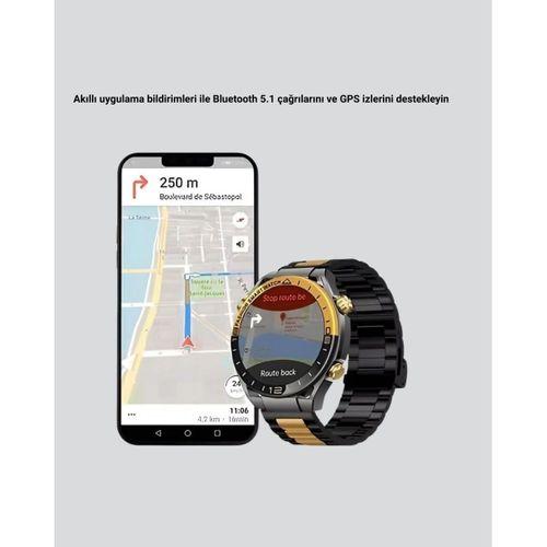 Amoled Akıllı Saat Ip67 Su Geçirmez 3 Bileklikli Sağlık Takipli
