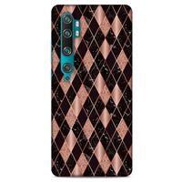 Mermer Desenli (25) Tema Antişok Kapak Rose Gold Xiaomi Mi Cc9 Pro Kılıf