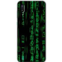 Potkal Hediye Fabrikası Samsung Galaxy A02 Kılıf HD Desen Baskılı Arka Kapak - Matrix