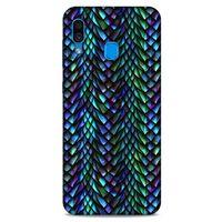 Samsung Galaxy A30 Kılıf Dragons (1) Kılıfı Ejderha Pulları Rainbow