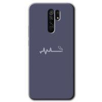 MRCİLETİSİM Xiaomi Redmi 9 Kılıf HD Desen Baskılı Arka Kapak+Temperli Cam - Sigara Zararlıdır