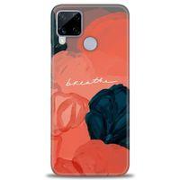 Realme C15 Kılıf HD Baskılı Kılıf - Breathe + Tam Ekran Koruyucu