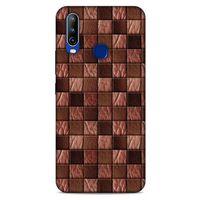 General Mobile GM 10 Kılıf Patchwork (4) Koruma Kılıfı Açık Kahverengi