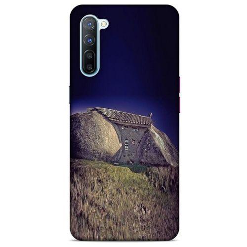 Oppo Reno 3 Kılıf Dünya Mimarisi (30) Silicone Case Stone House Portekiz