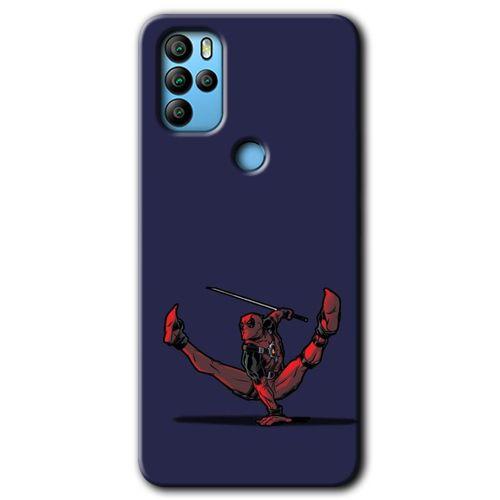 Omix X300 Kılıf HD Desen Baskılı Arka Kapak+Temperli Cam - DeadPool 3