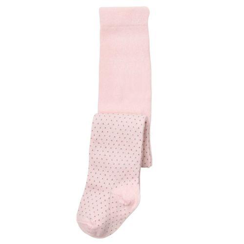 Bibaby Biorganic Klasik Puanlı Külotlu Çorap 68438 Pembe