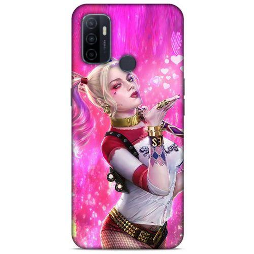 Huawei P40 Uyumlu Kılıf Harley Quinn (4) Koruma Kılıfı Fuşya