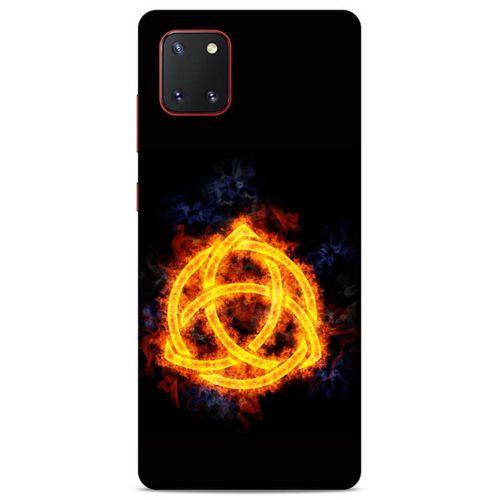 Lopard Samsung Galaxy Note 10 Lite Uyumlu Kılıf FireX (17) Tasarım Kılıf Acid