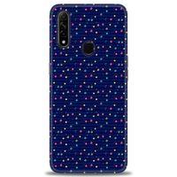 Oppo A31 Kılıf HD Baskılı Kılıf - Gökyüzü Çizimi + Tam Ekran Koruyucu