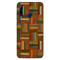 Lopard Huawei Honor 20 Lite Uyumlu Kılıf Wood'X (21) Koruyucu Kapak Baskılı