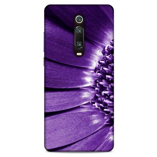 Xiaomi Redmi K20 Uyumlu Kılıf Mor Delisi (36) Glitter Kılıf Çiçek